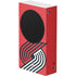 NBA Portland Trail Blazers Large Logo Xbox Series S Console Skin